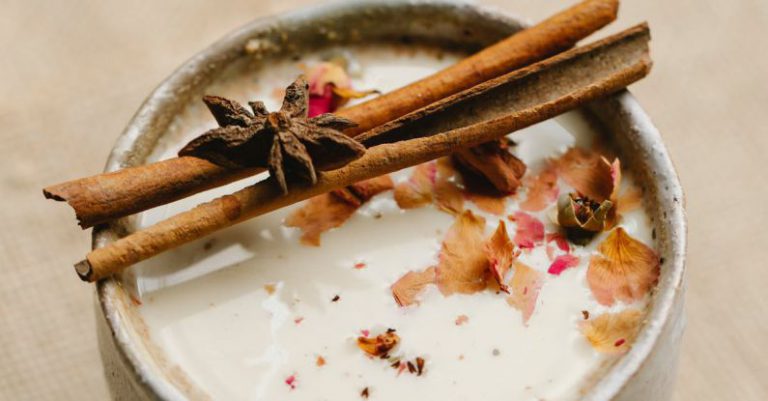 Tea Stick Infuser - Cup of masala chai on table