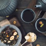 Oolong Tea Pot - photo of teacup with coffees