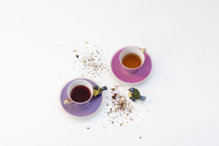 Buddhism Tea Monk - two cup of tea